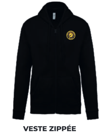 Veste zippée